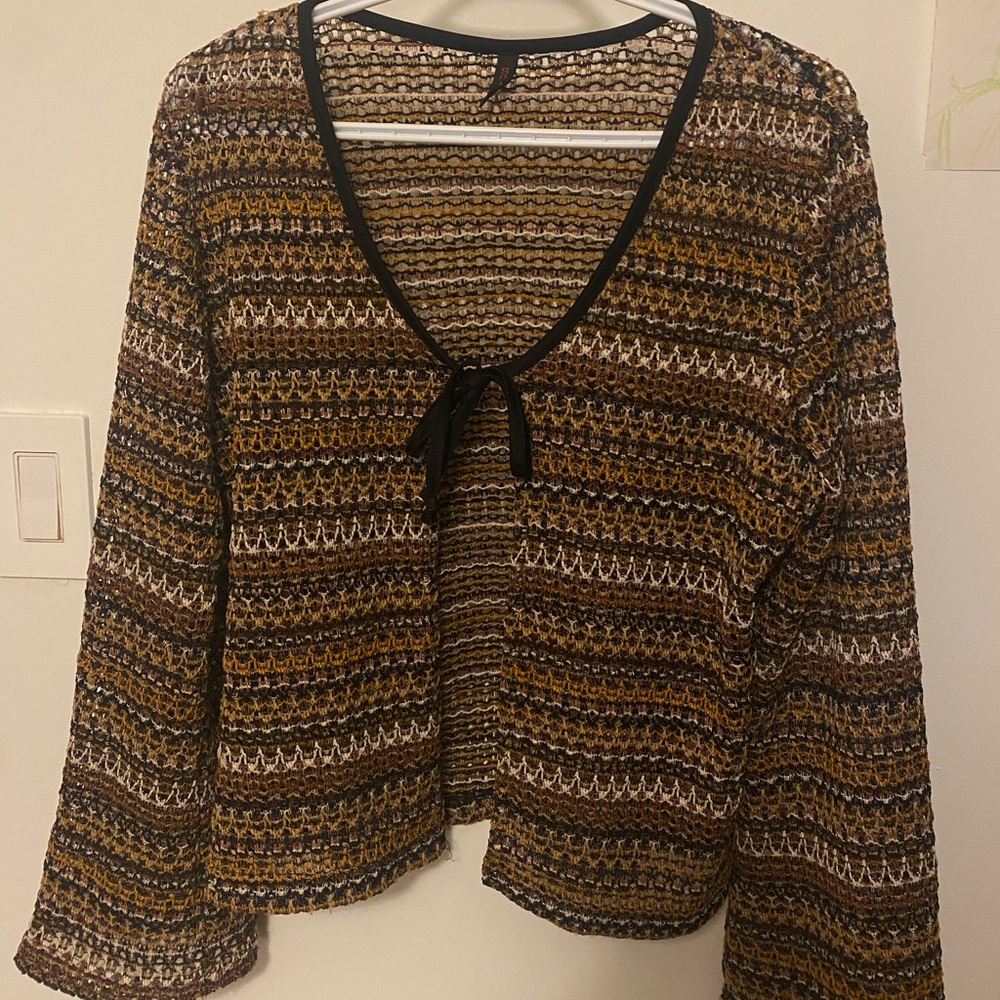 Multicolor Knit Cardigan